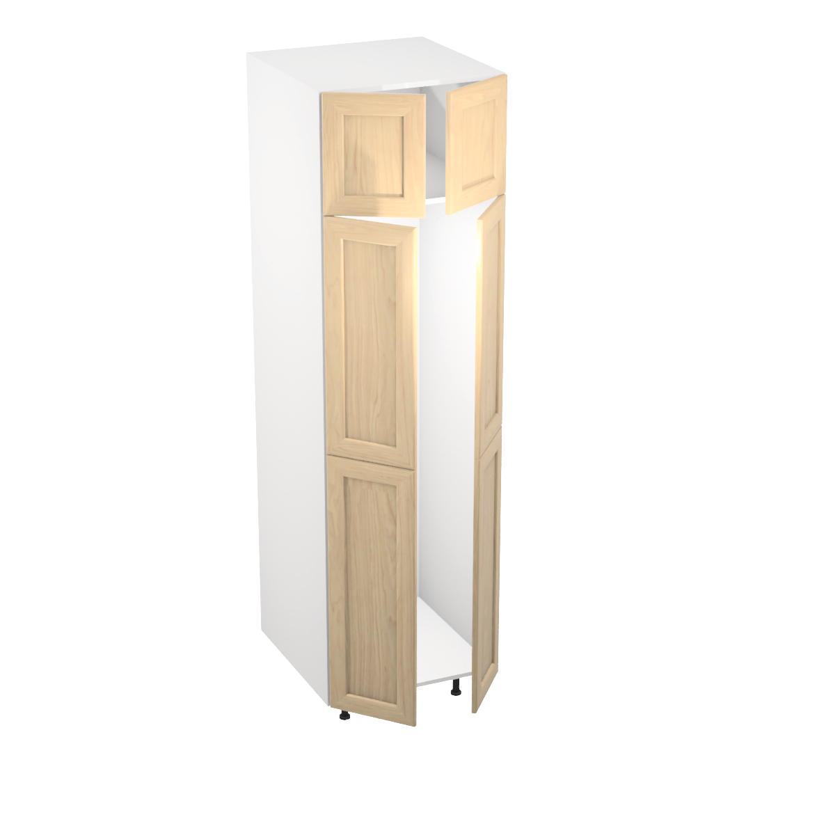 Armoire de rangement (garde-robe) (24''L x 84''H x 23 3/4''P)