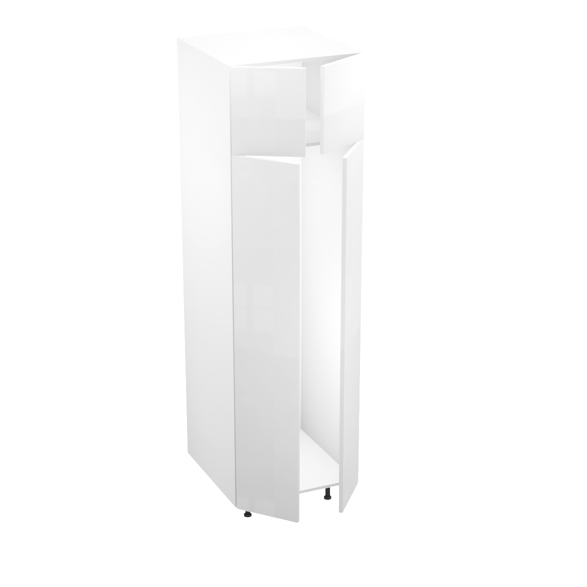 Armoire de rangement (garde-robe) (24''L x 84''H x 23 3/4''P)