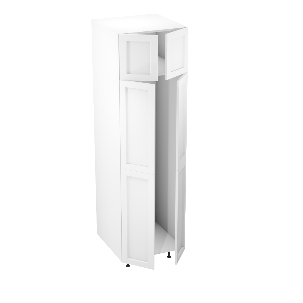 Armoire de rangement (garde-robe) (24''L x 84''H x 23 3/4''P)