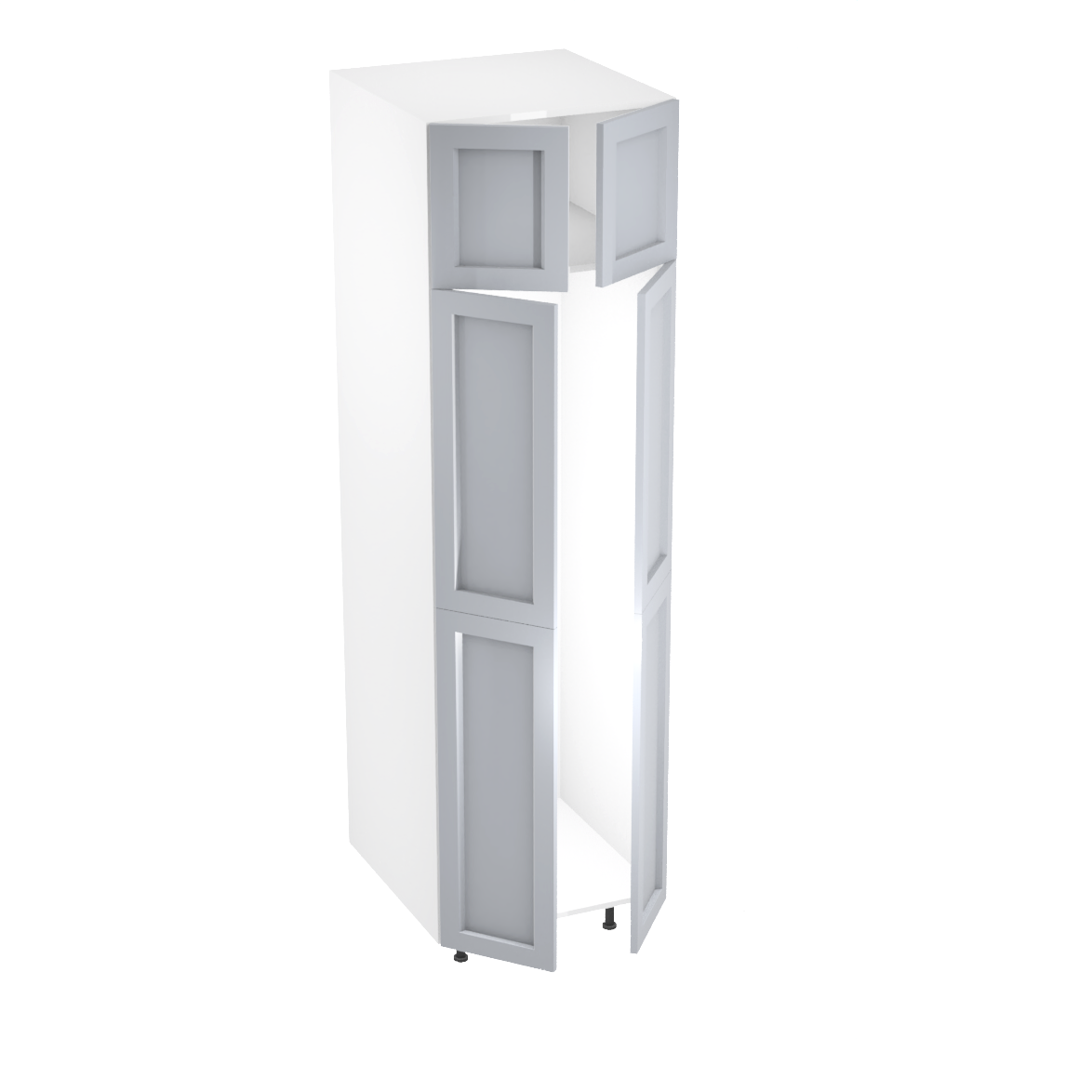 Armoire de rangement (garde-robe) (24''L x 84''H x 23 3/4''P)