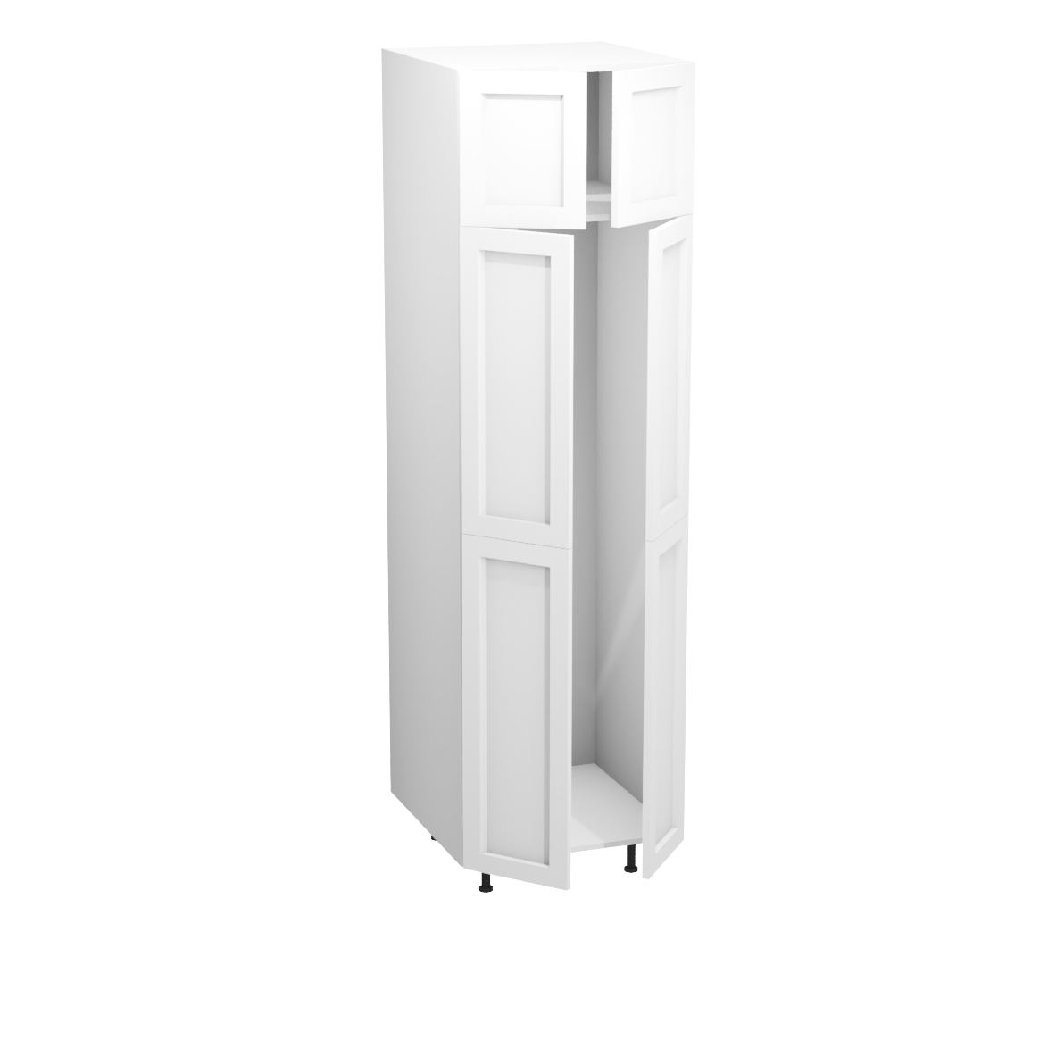 Armoire de rangement (garde-robe) (24''L x 84''H x 23 3/4''P)