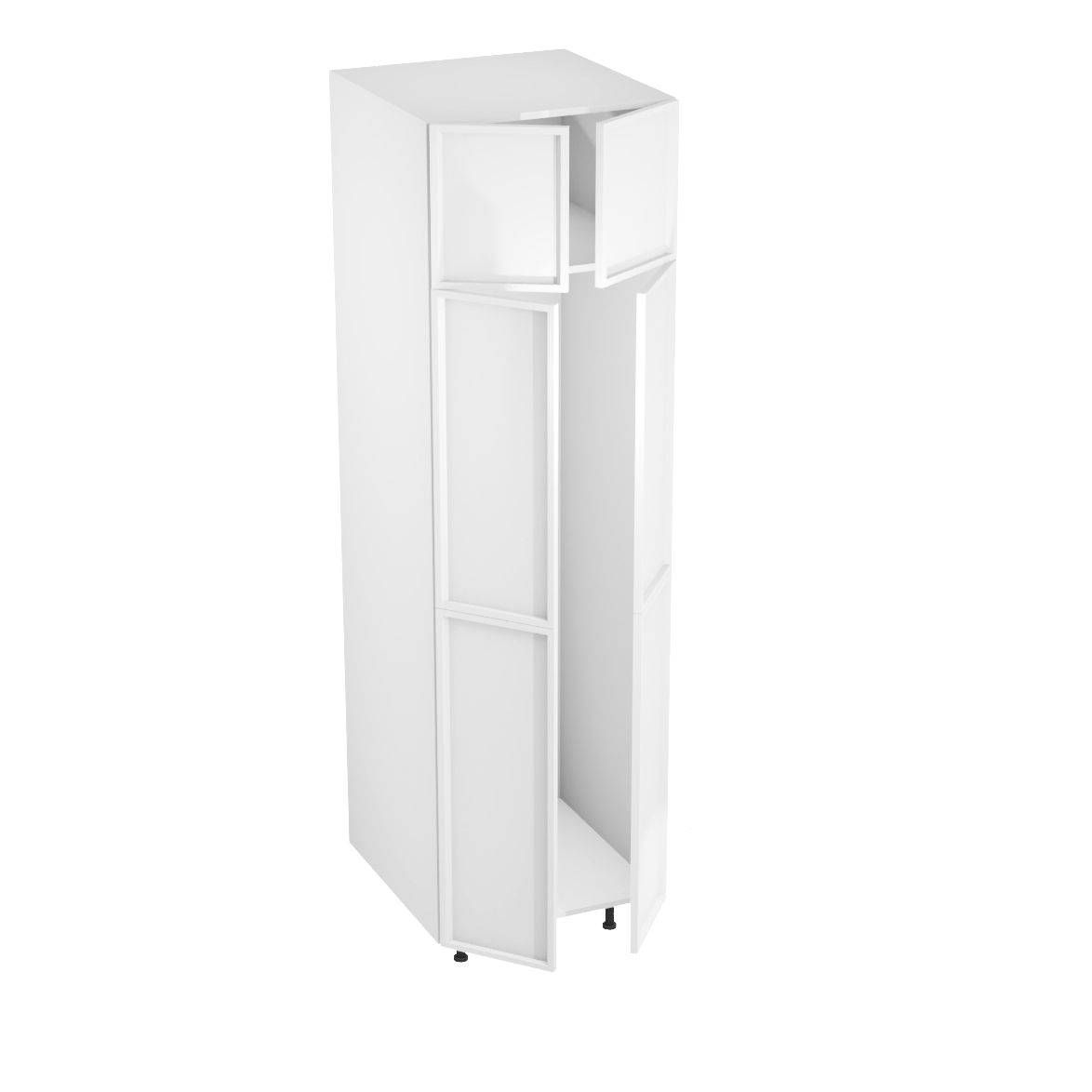 Armoire de rangement (garde-robe) (24''L x 84''H x 23 3/4''P)