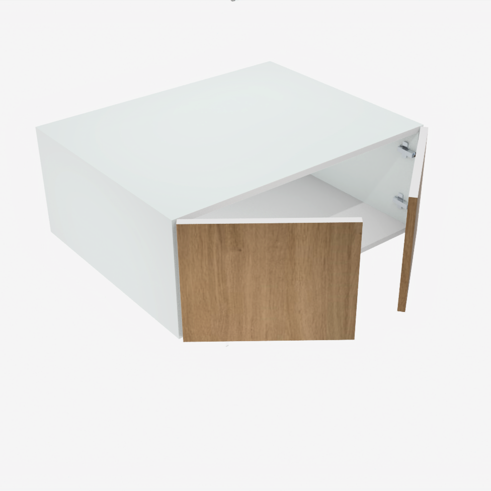 Armoire de cuisine du haut profonde 2 portes (30''L x 12''H x 23 3/4''P)