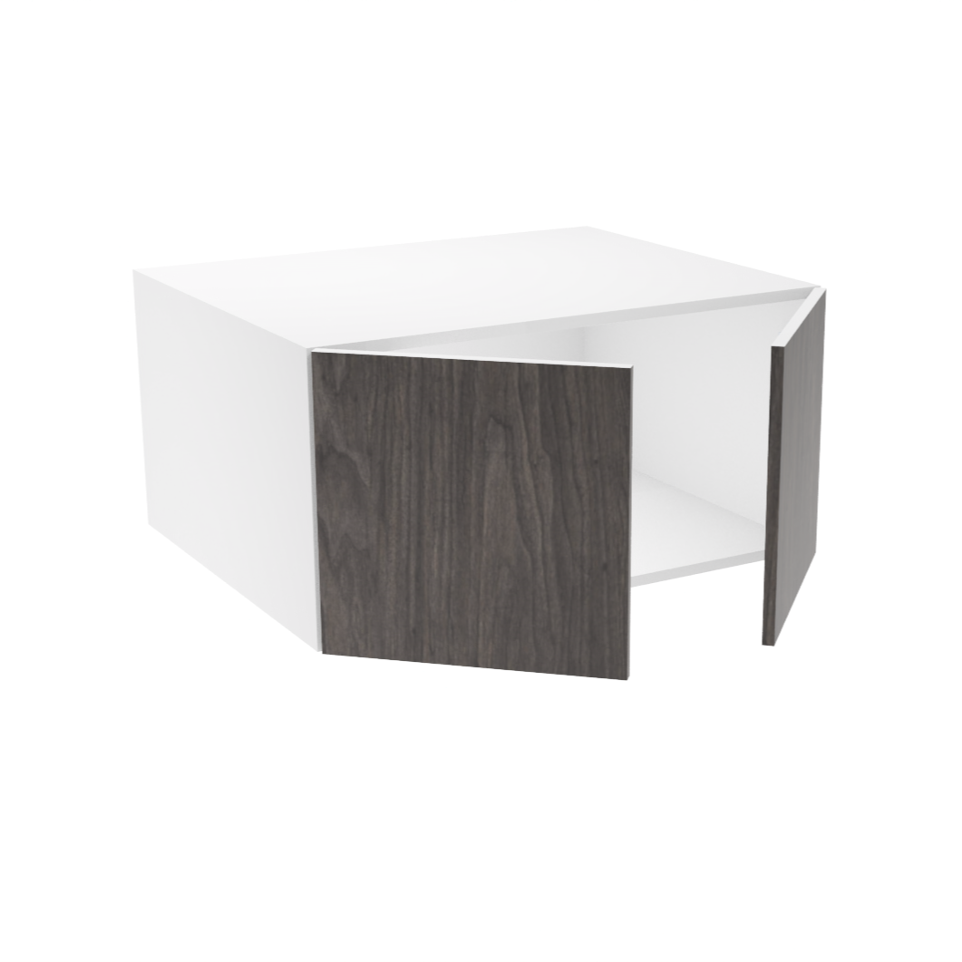 Armoire de cuisine du haut profonde 2 portes (30''L x 15''H x 23 3/4''P)