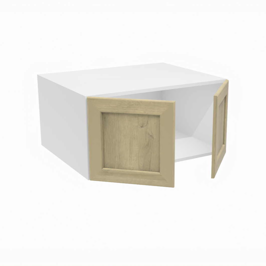 Armoire de cuisine du haut profonde 2 portes (30''L x 15''H x 23 3/4''P)
