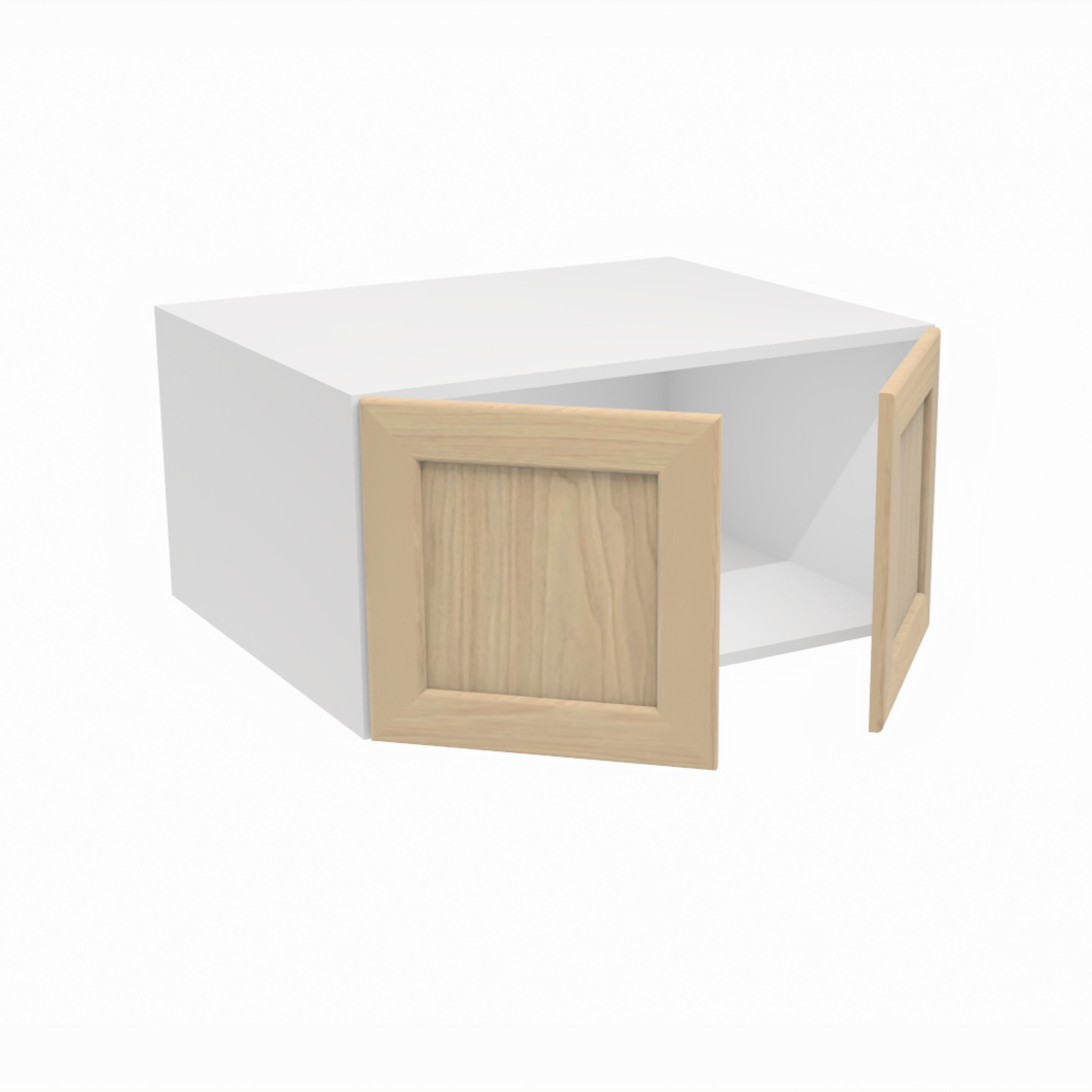 Armoire de cuisine du haut profonde 2 portes (30''L x 15''H x 23 3/4''P)