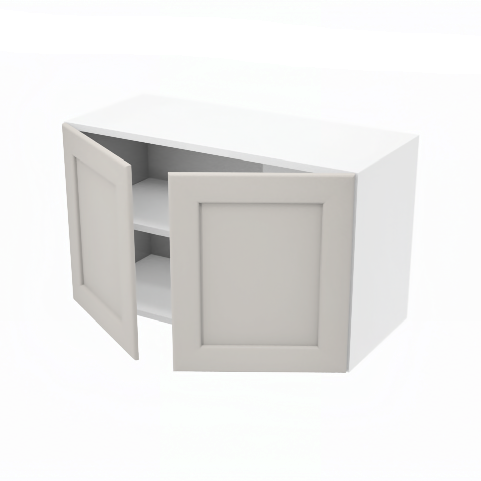 Armoire de cuisine du haut 2 portes (30''L x 18''H)