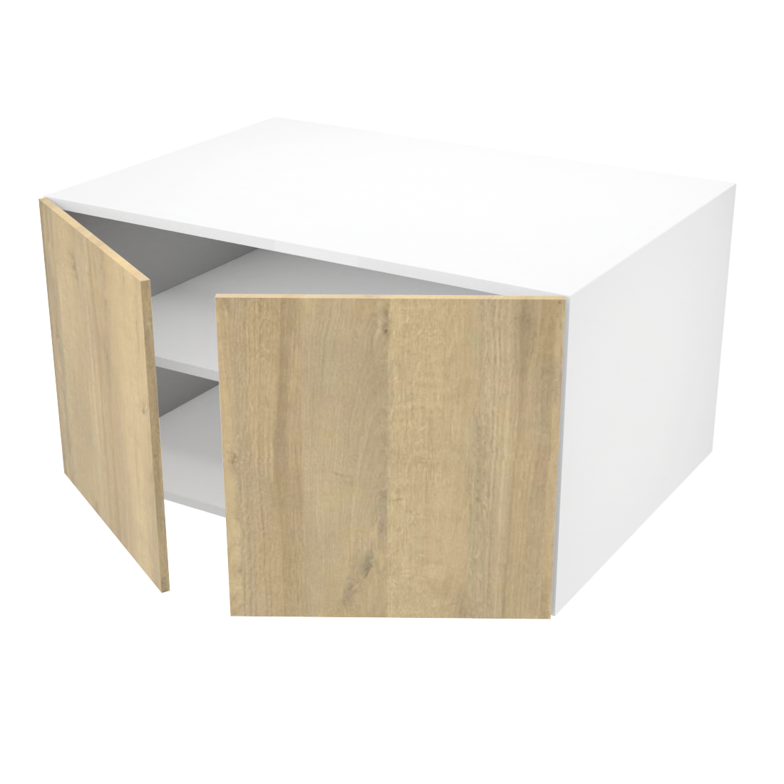 Armoire de cuisine du haut profonde 2 portes (34''L x 18''H x 23 3/4''P)