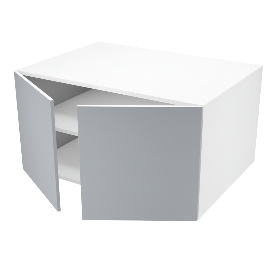Armoire de cuisine du haut profonde 2 portes (34''L x 18''H x 23 3/4''P)