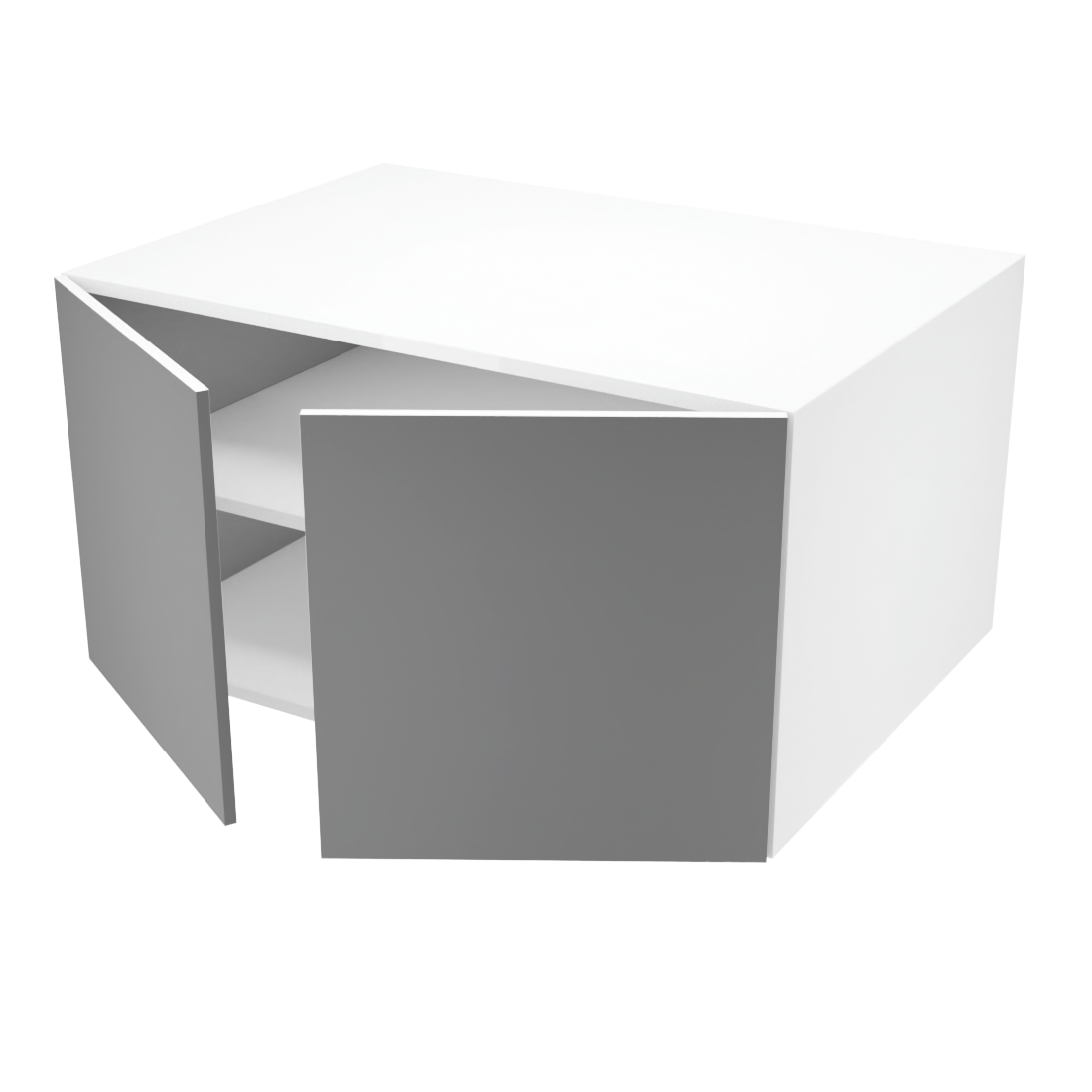 Armoire de cuisine du haut profonde 2 portes (34''L x 18''H x 23 3/4''P)