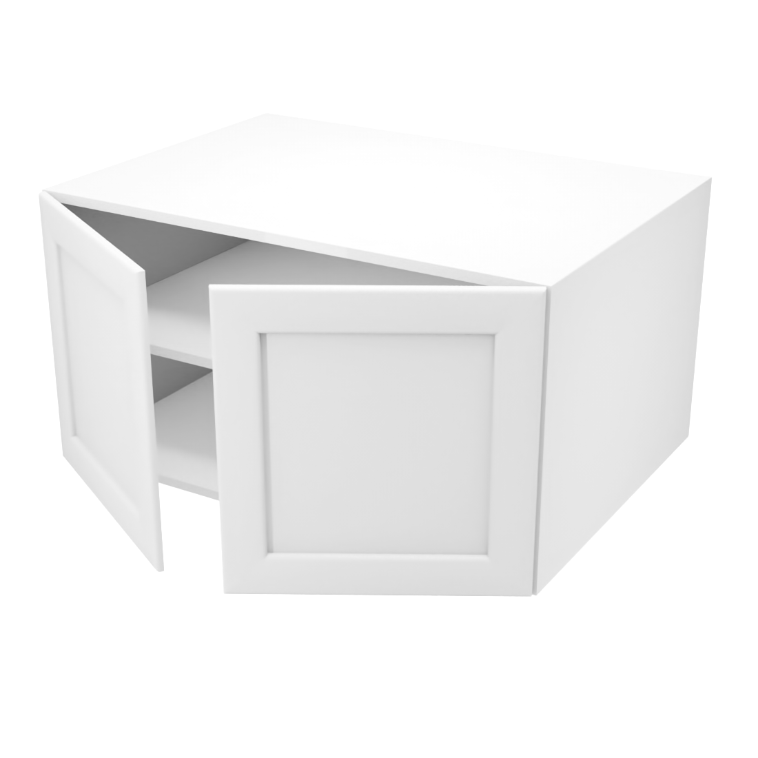 Armoire de cuisine du haut profonde 2 portes (34''L x 18''H x 23 3/4''P)
