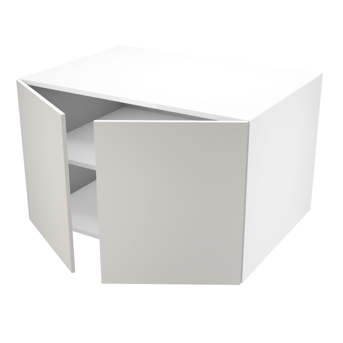 Armoire de cuisine du haut profonde 2 portes (34''L x 21''H x 23 3/4''P)