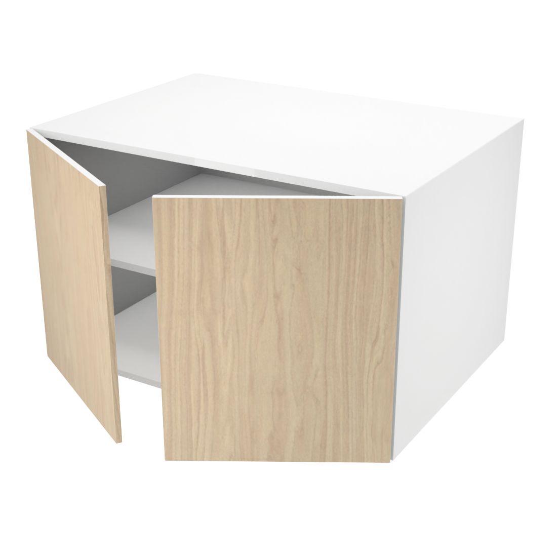 Armoire de cuisine du haut profonde 2 portes (34''L x 21''H x 23 3/4''P)