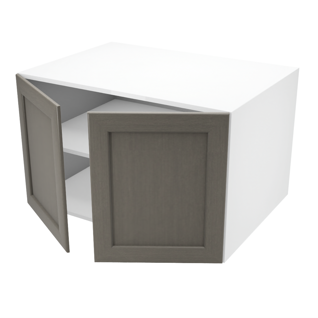 Armoire de cuisine du haut profonde 2 portes (34''L x 21''H x 23 3/4''P)