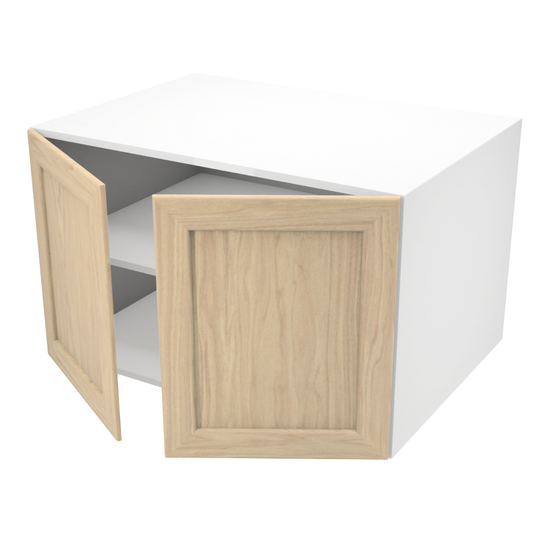 Armoire de cuisine du haut profonde 2 portes (34''L x 21''H x 23 3/4''P)