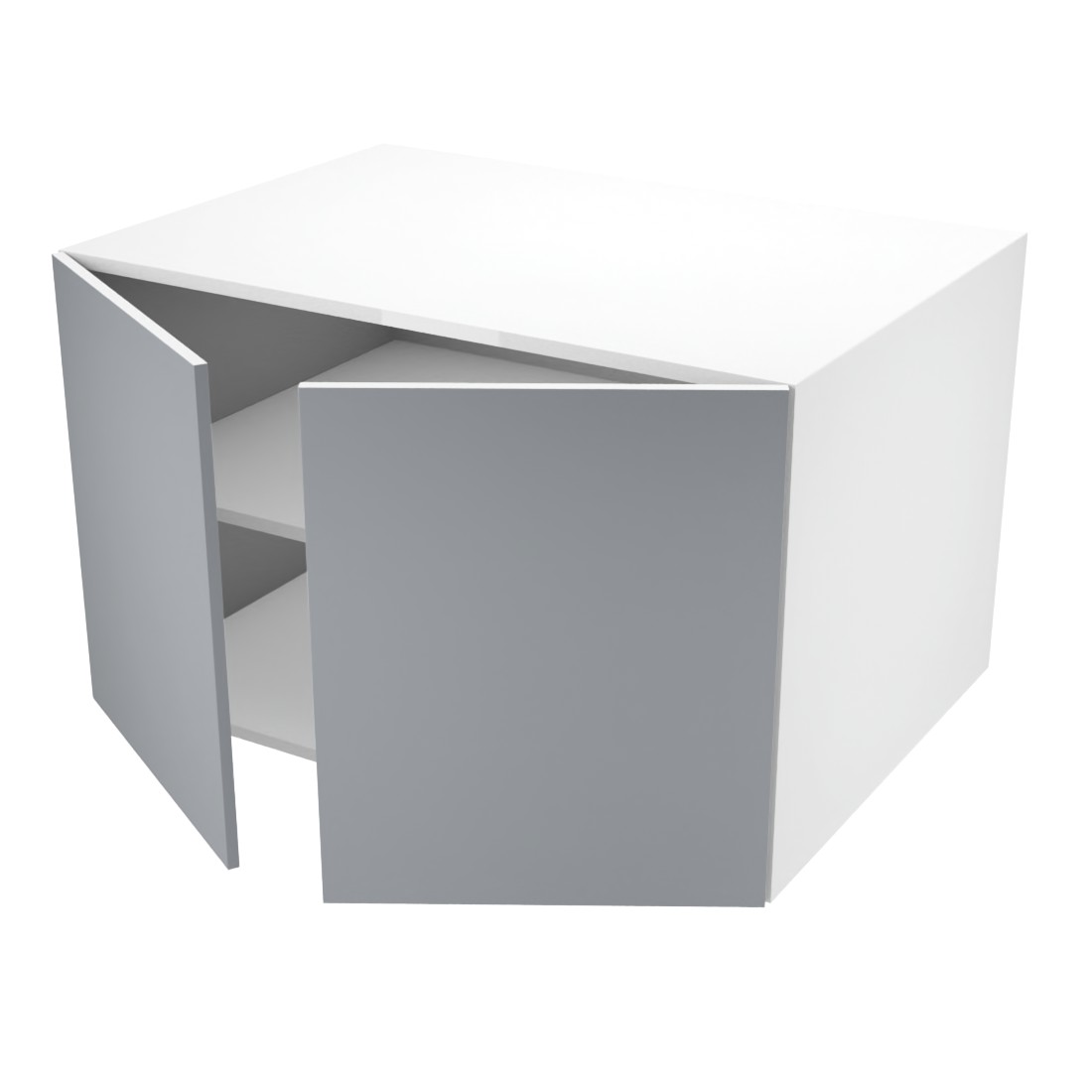 Armoire de cuisine du haut profonde 2 portes (34''L x 21''H x 23 3/4''P)