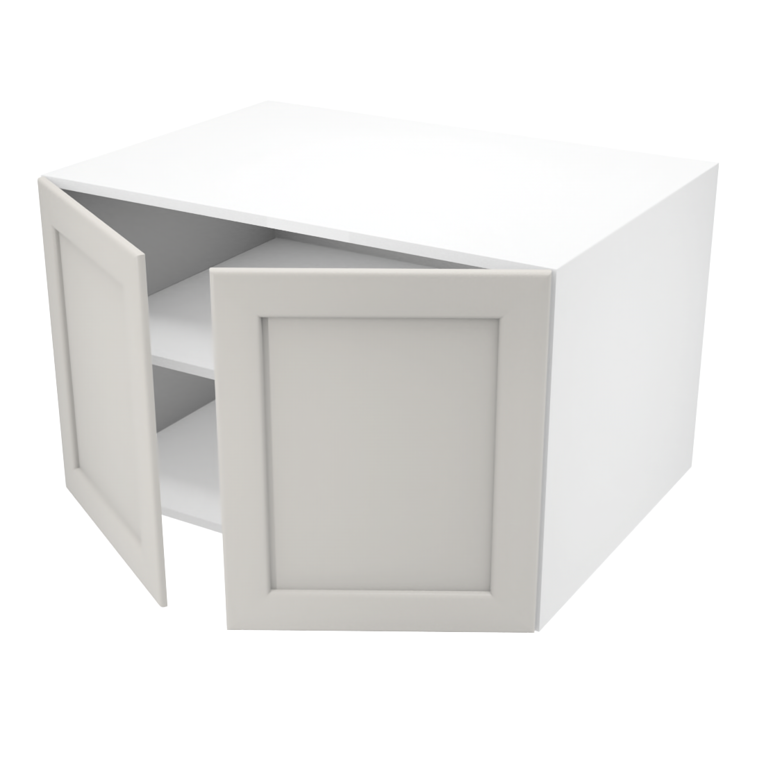 Armoire de cuisine du haut profonde 2 portes (34''L x 21''H x 23 3/4''P)