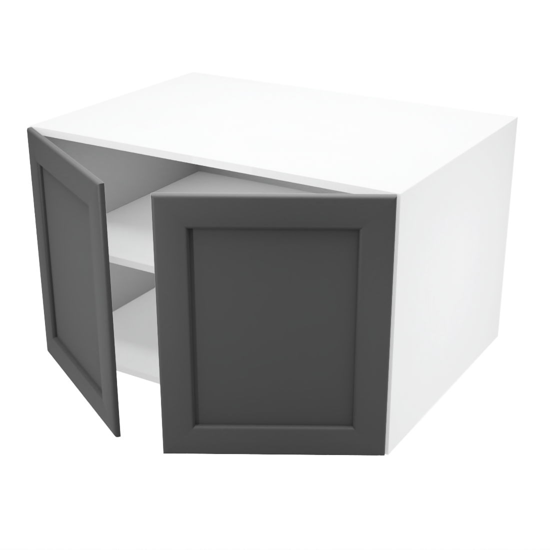 Armoire de cuisine du haut profonde 2 portes (34''L x 21''H x 23 3/4''P)