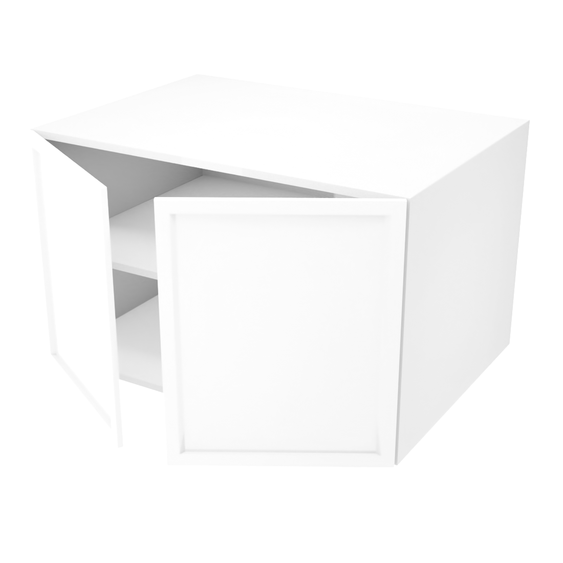 Armoire de cuisine du haut profonde 2 portes (34''L x 21''H x 23 3/4''P)