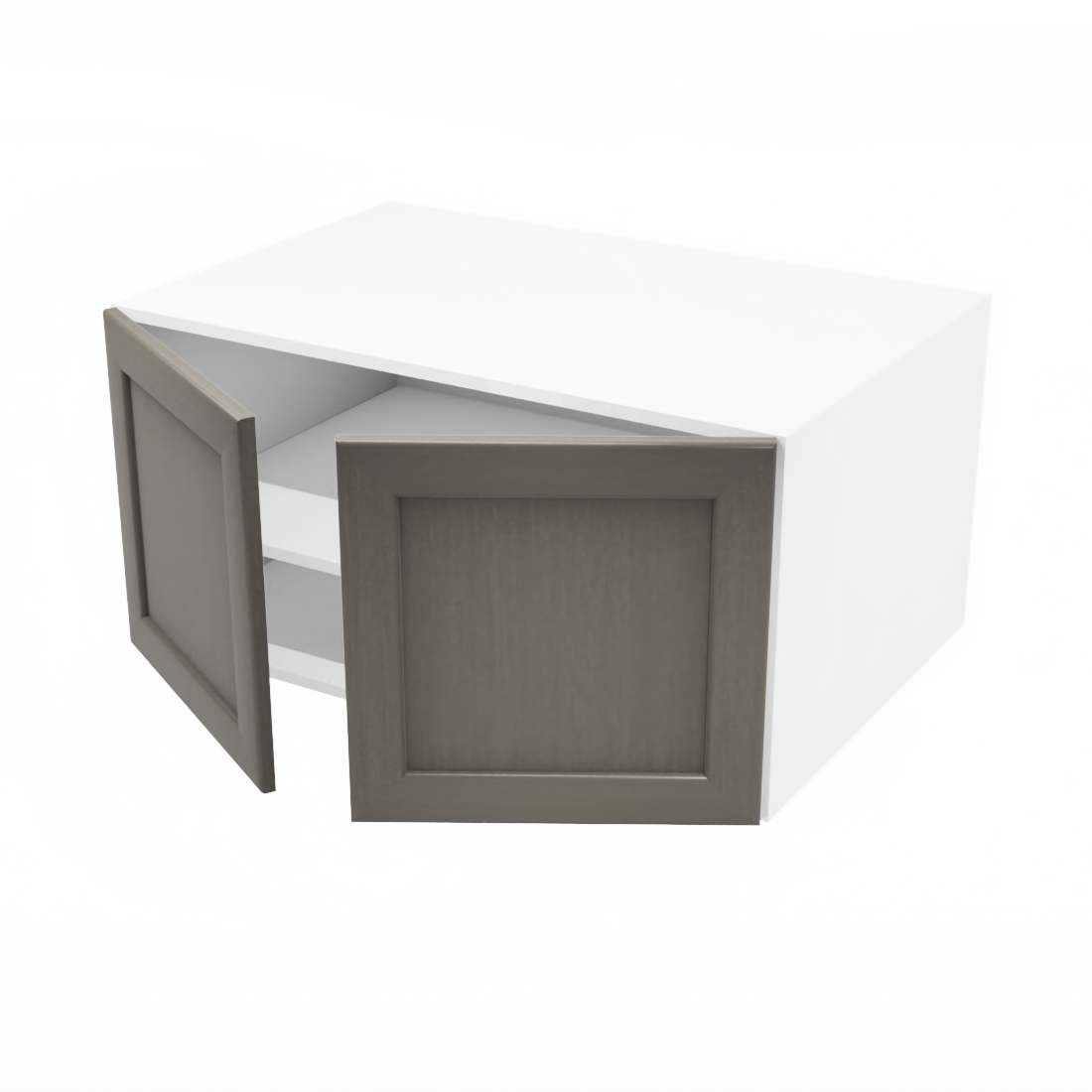 Armoire de cuisine du haut 2 portes (36''L x 18''H x 23 3/4''P)