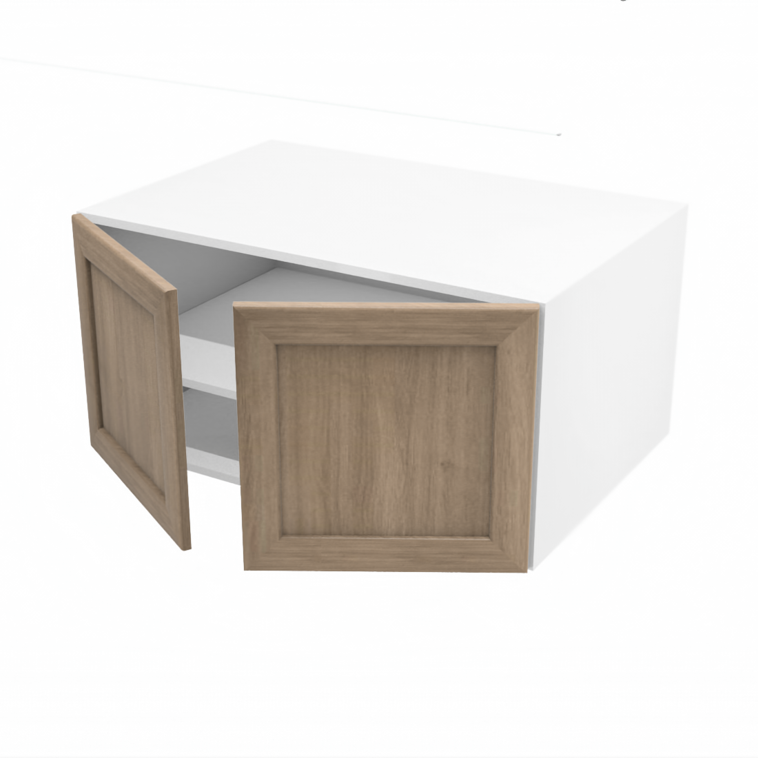 Armoire de cuisine du haut 2 portes (36''L x 18''H x 23 3/4''P)