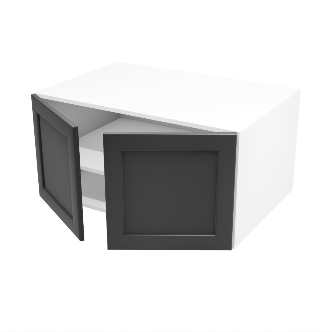 Armoire de cuisine du haut 2 portes (36''L x 18''H x 23 3/4''P)