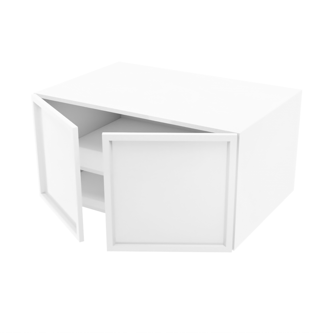 Armoire de cuisine du haut 2 portes (36''L x 18''H x 23 3/4''P)