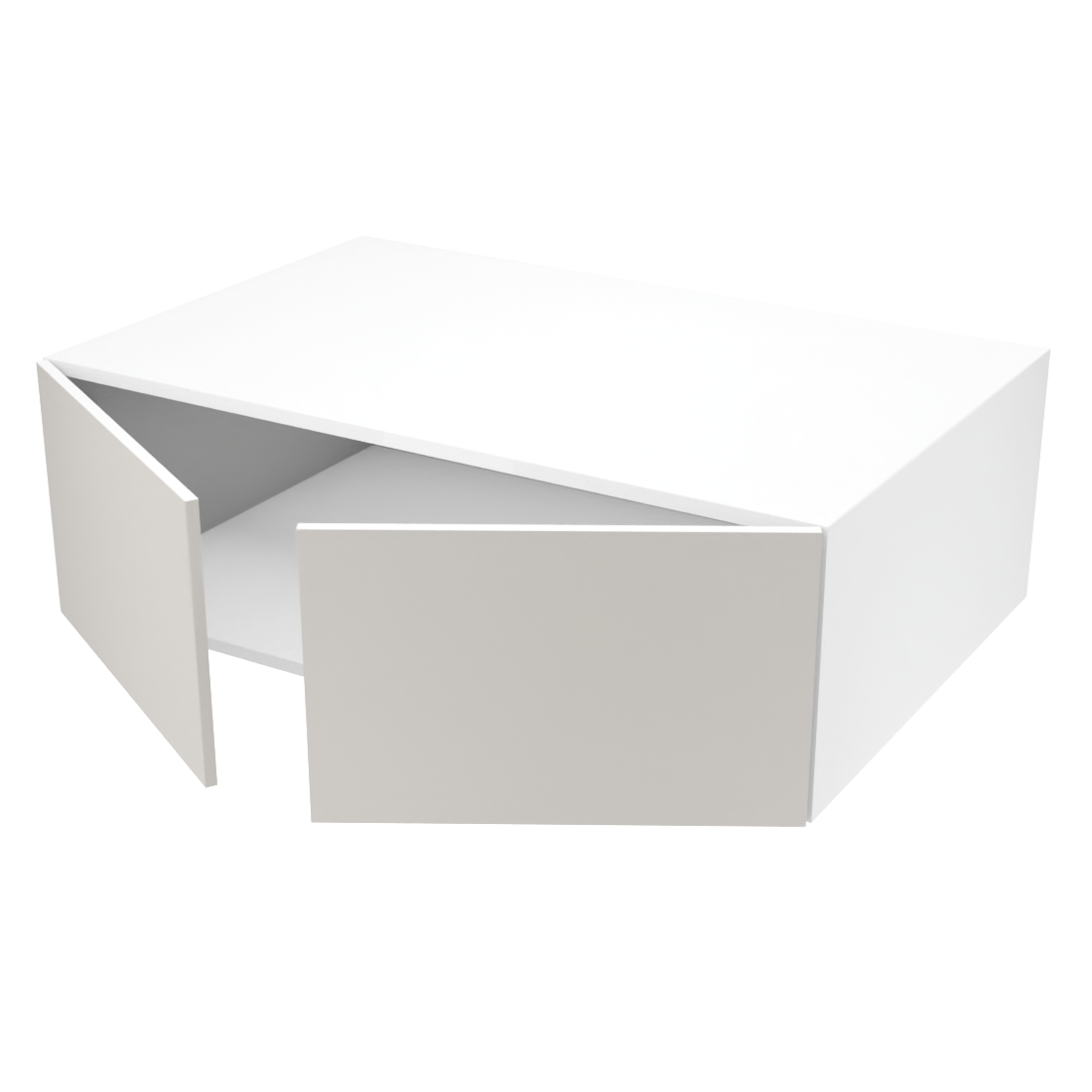 Armoire de cuisine du haut 2 portes (37''L x 12''H x 23 3/4''P)