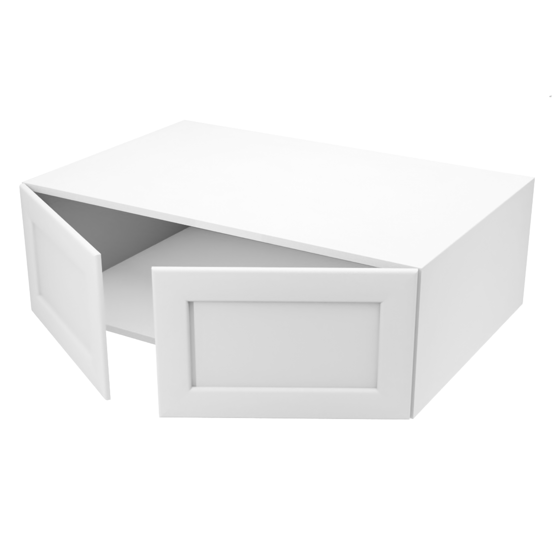 Armoire de cuisine du haut 2 portes (37''L x 12''H x 23 3/4''P)