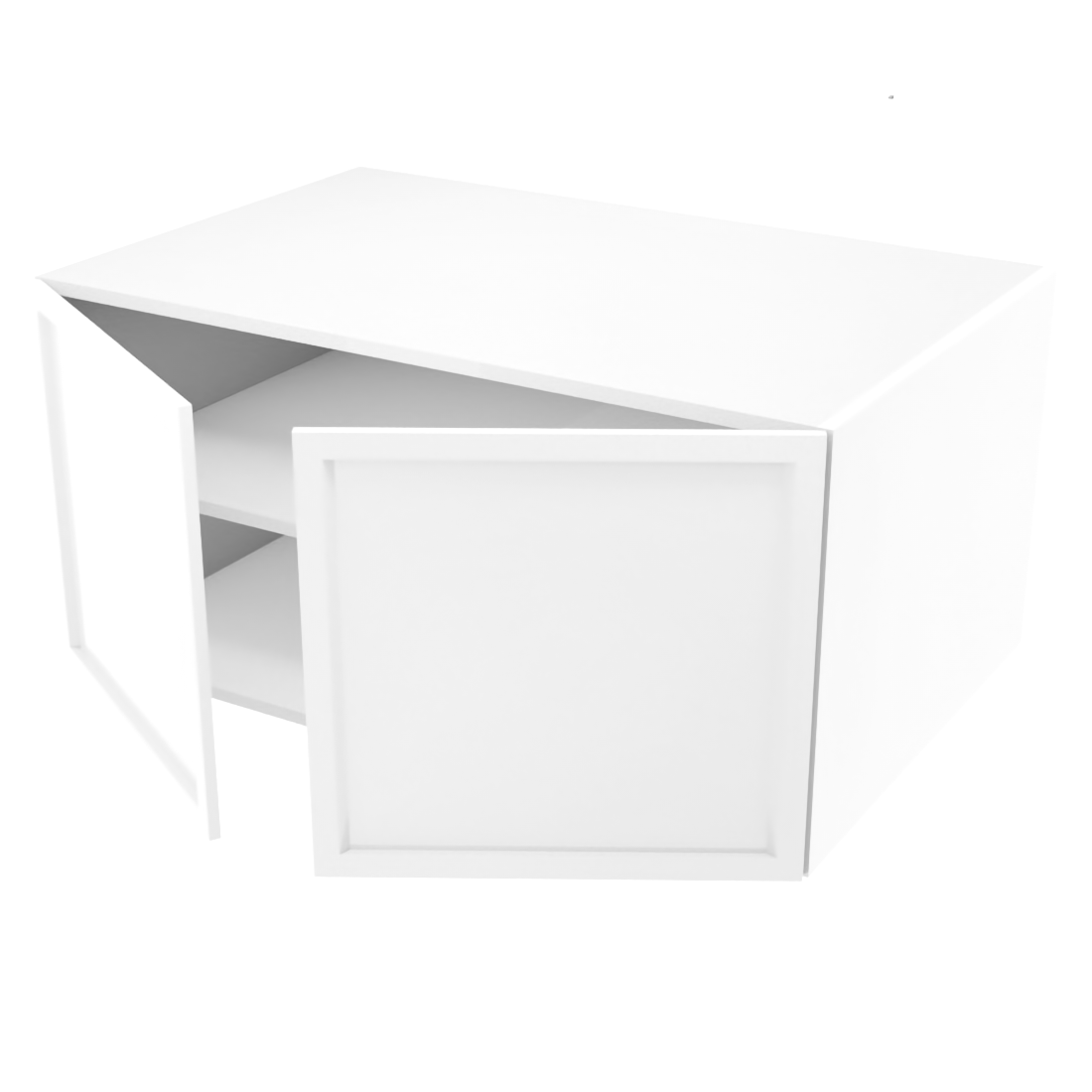 Wall kitchen cabinet 2 doors 37''W x 18''H x 23 3/4''D