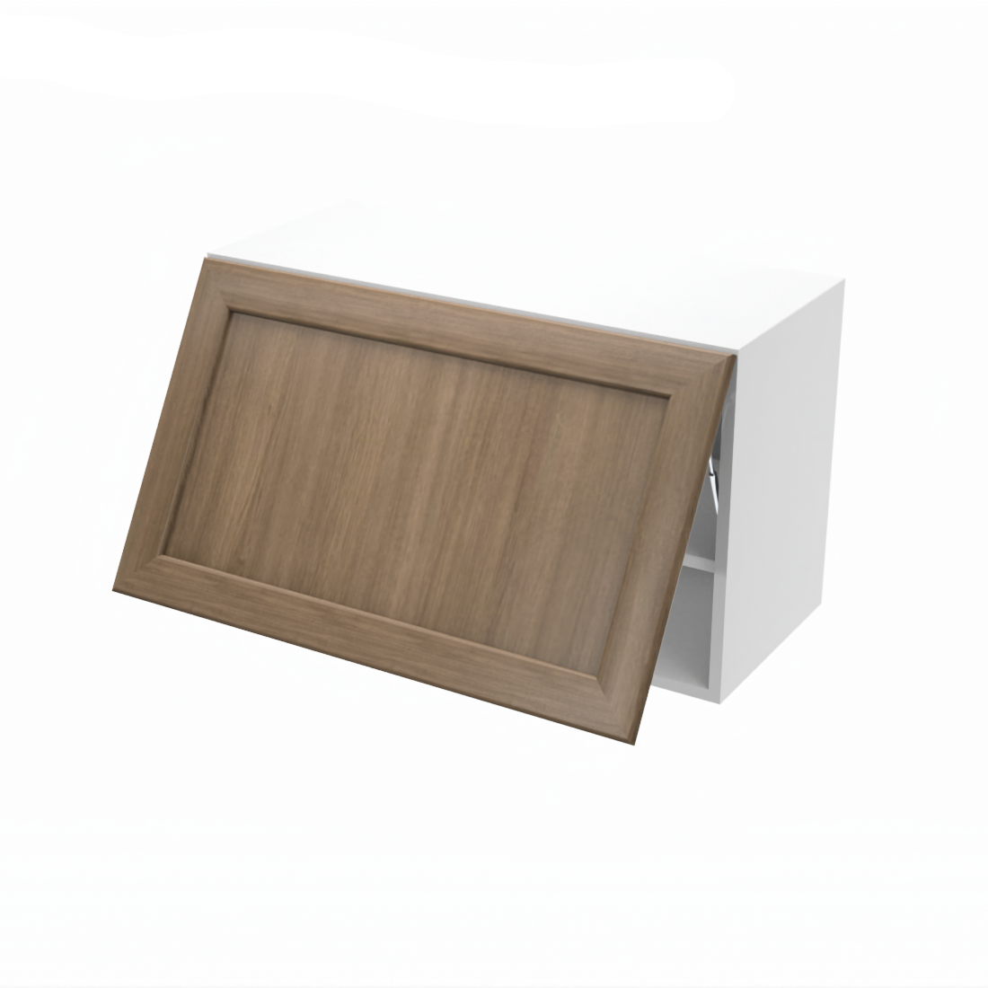 Armoire de cuisine du haut ouverture horizontale (flip) 1 porte (30''L x 18''H)
