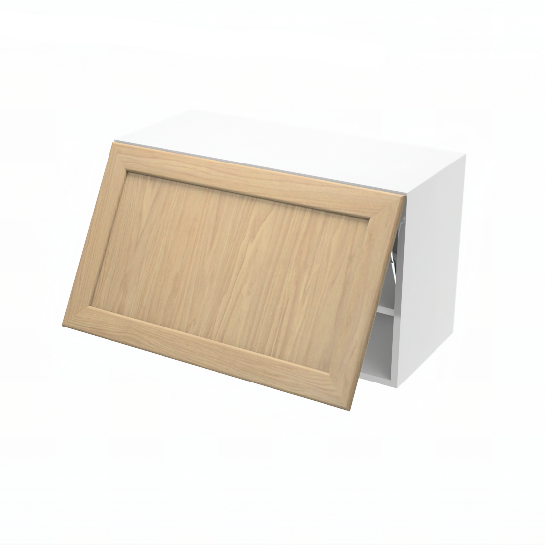 Armoire de cuisine du haut ouverture horizontale (flip) 1 porte (30''L x 18''H)