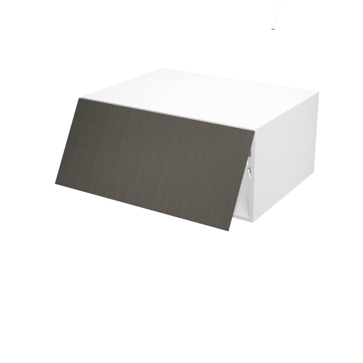 Armoire à ouverture horizontale (flip) 1 porte (33''L x 15''H x 23 3/4''P )