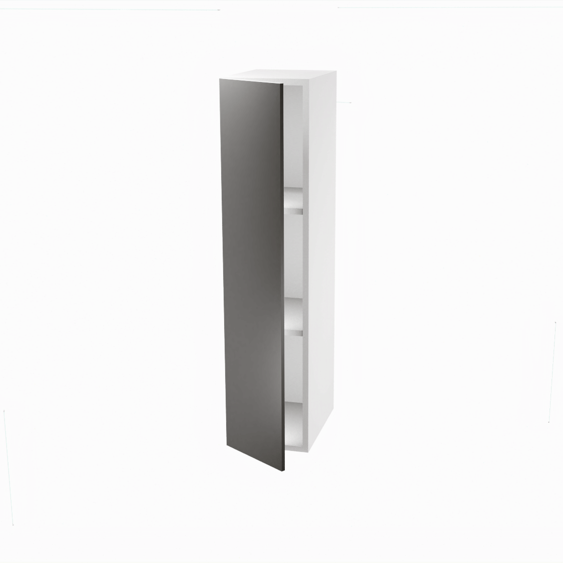 Armoire de cuisine du haut 1 porte (9''L x 36''H)