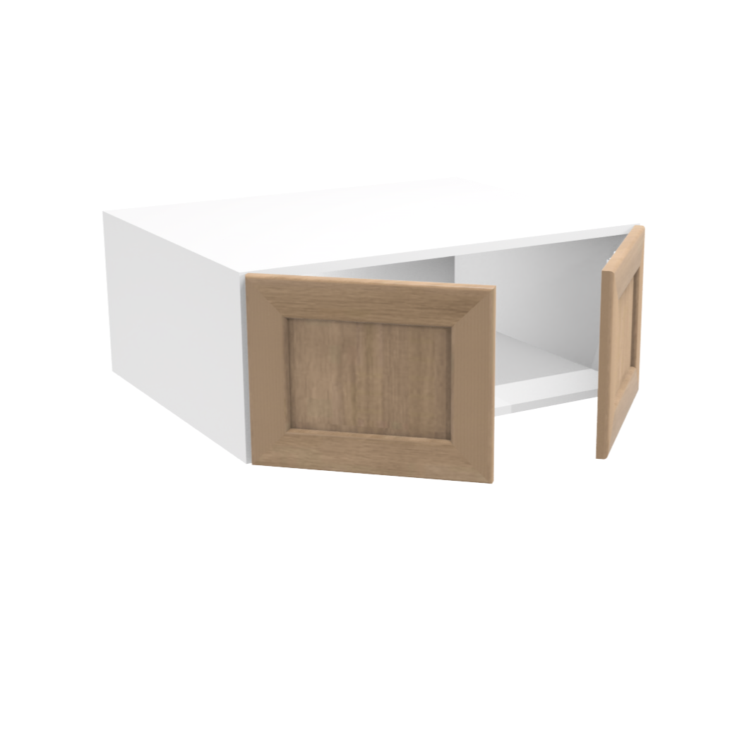 Armoire de cuisine du haut profonde 2 portes (30''L x 12''H x 23 3/4''P)