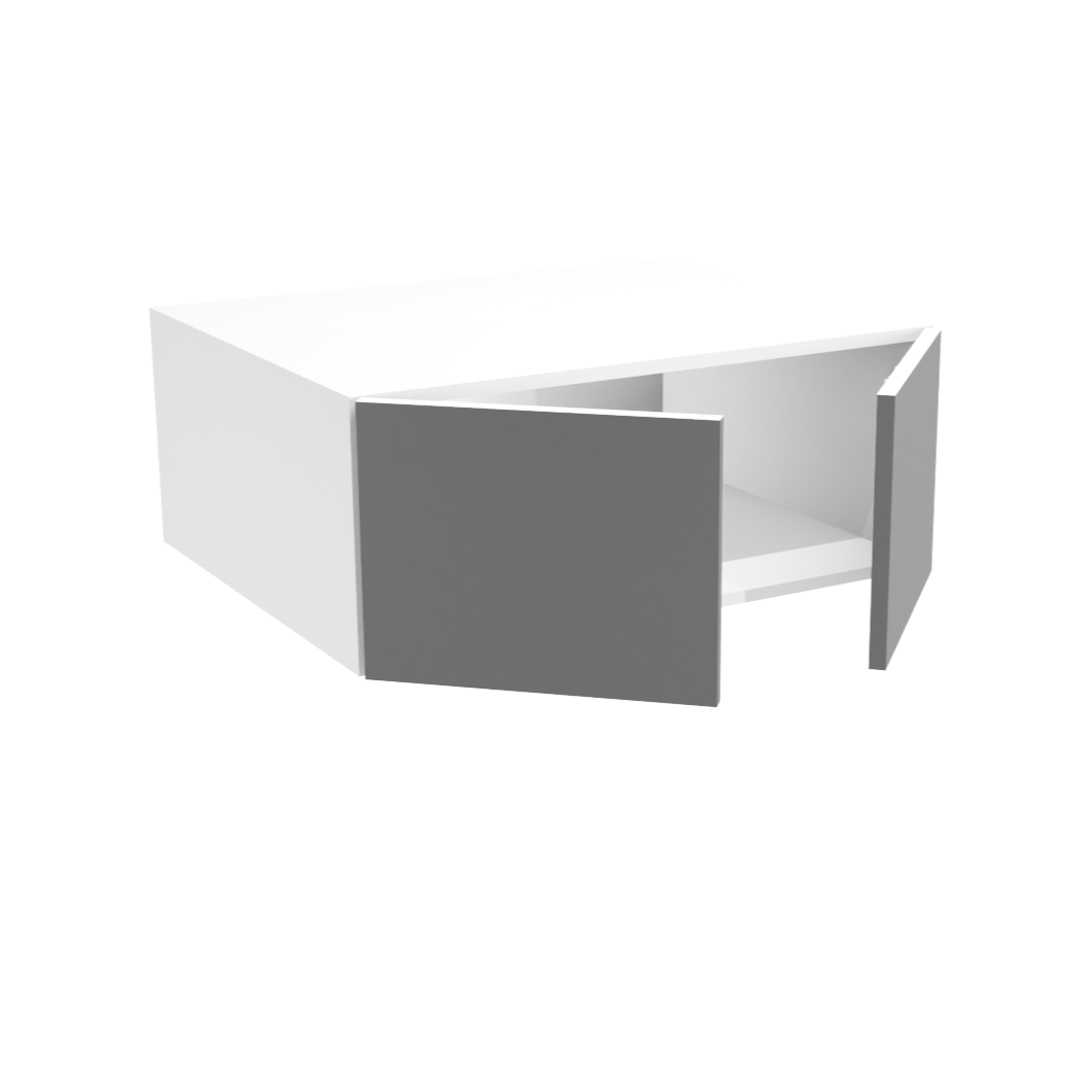 Armoire de cuisine du haut profonde 2 portes (30''L x 12''H x 23 3/4''P)