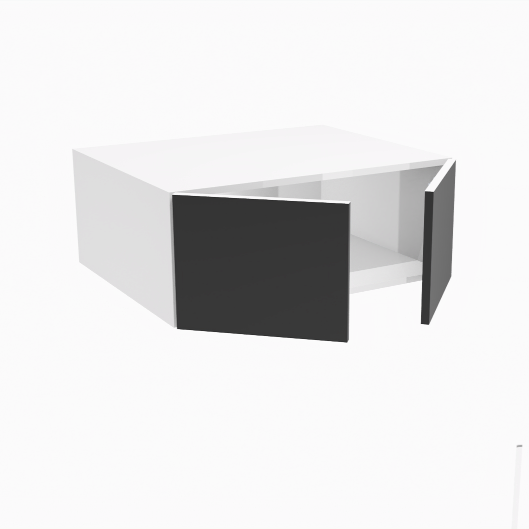 Armoire de cuisine du haut profonde 2 portes (30''L x 12''H x 23 3/4''P)
