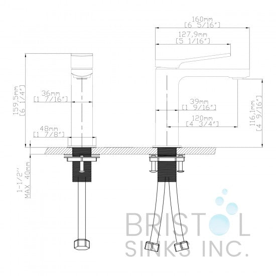 Robinet de salle de bain Carolina