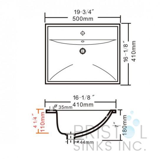 Lavabo B611 - Kwizine en stock