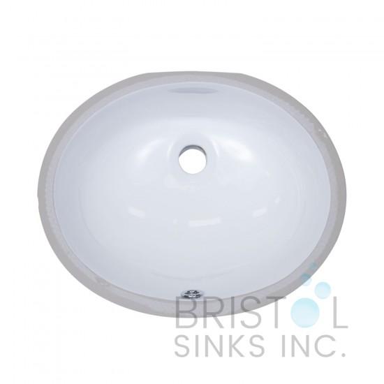 Lavabo ovale B600-W - Kwizine en stock