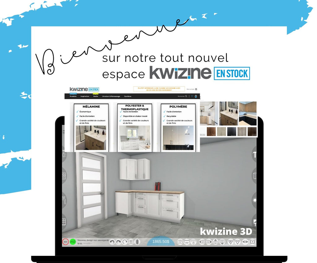 Nouveau site web! Projet de Rénovation Maison | Kwizine en Stock
