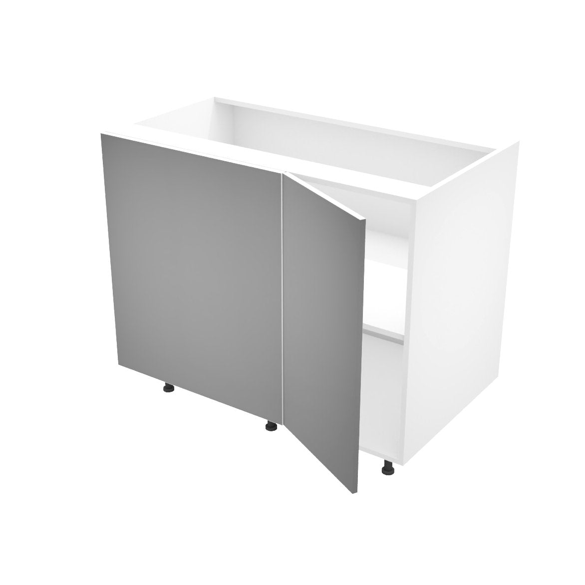 Armoire de cuisine du bas en coin pour cuisine I kwizine en stock