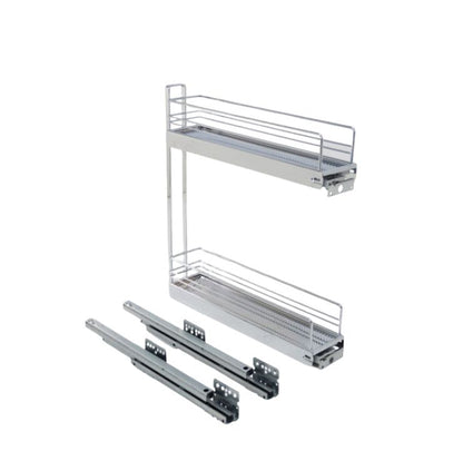 Narrow pull-out spice rack