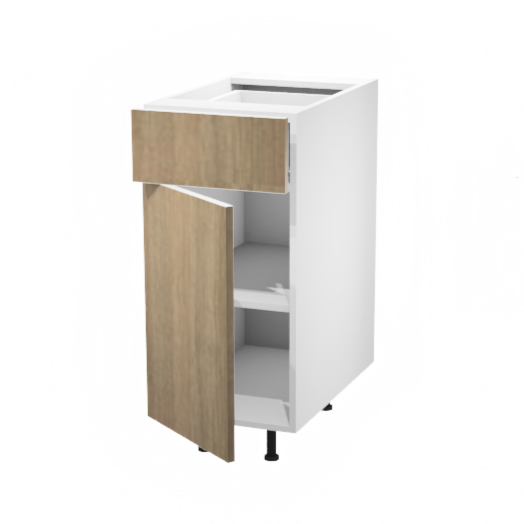 Armoire de cuisine du bas 1 porte / 1 tiroir (18''L)