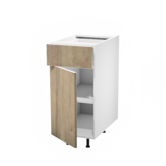 Armoire de cuisine du bas 1 porte / 1 tiroir (15''L)