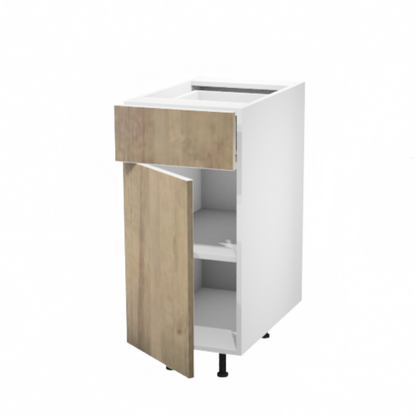 Armoire de cuisine du bas 1 porte / 1 tiroir (18''L)