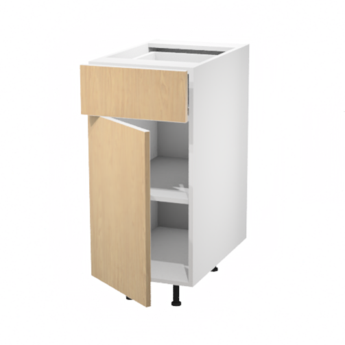 Armoire de cuisine du bas 1 porte / 1 tiroir (15''L)
