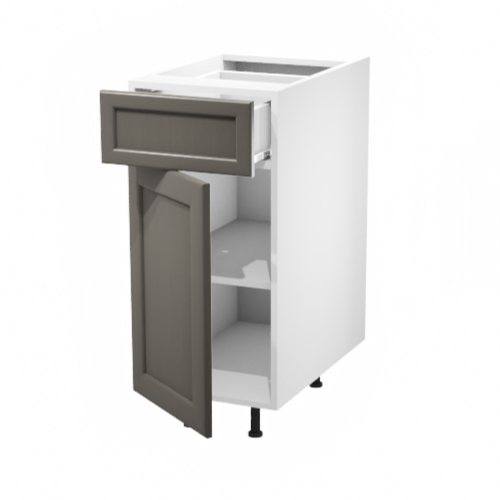Kitchen base cabinet 1 door / 1 drawer 15''