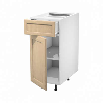 Armoire de cuisine du bas 1 porte / 1 tiroir (18''L)
