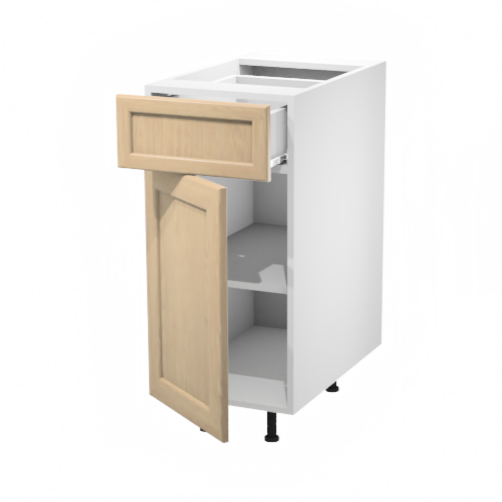 Armoire de cuisine du bas 1 porte / 1 tiroir (18''L)